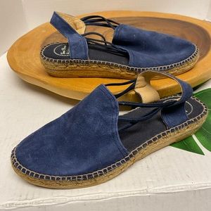 Toni Pons Origens  Nuria Leather Slingback Espadrilles